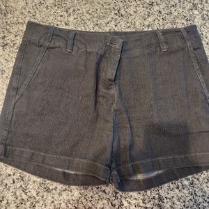 J Crew Worn Black Chino Shorts